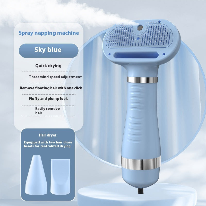 Pet Air Dryer Hair Blowing Artifact Hot Spray Integrated