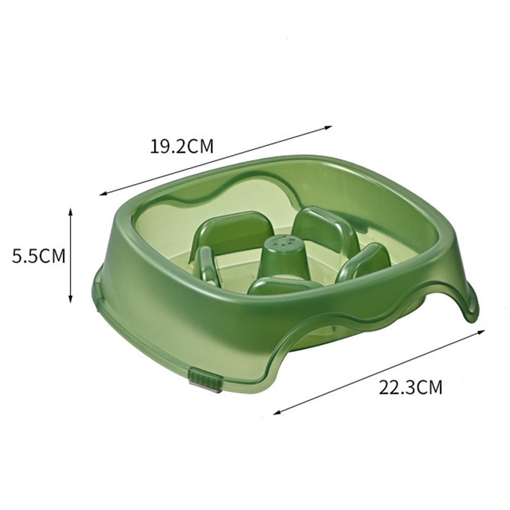 Plastic feeder for small dogs